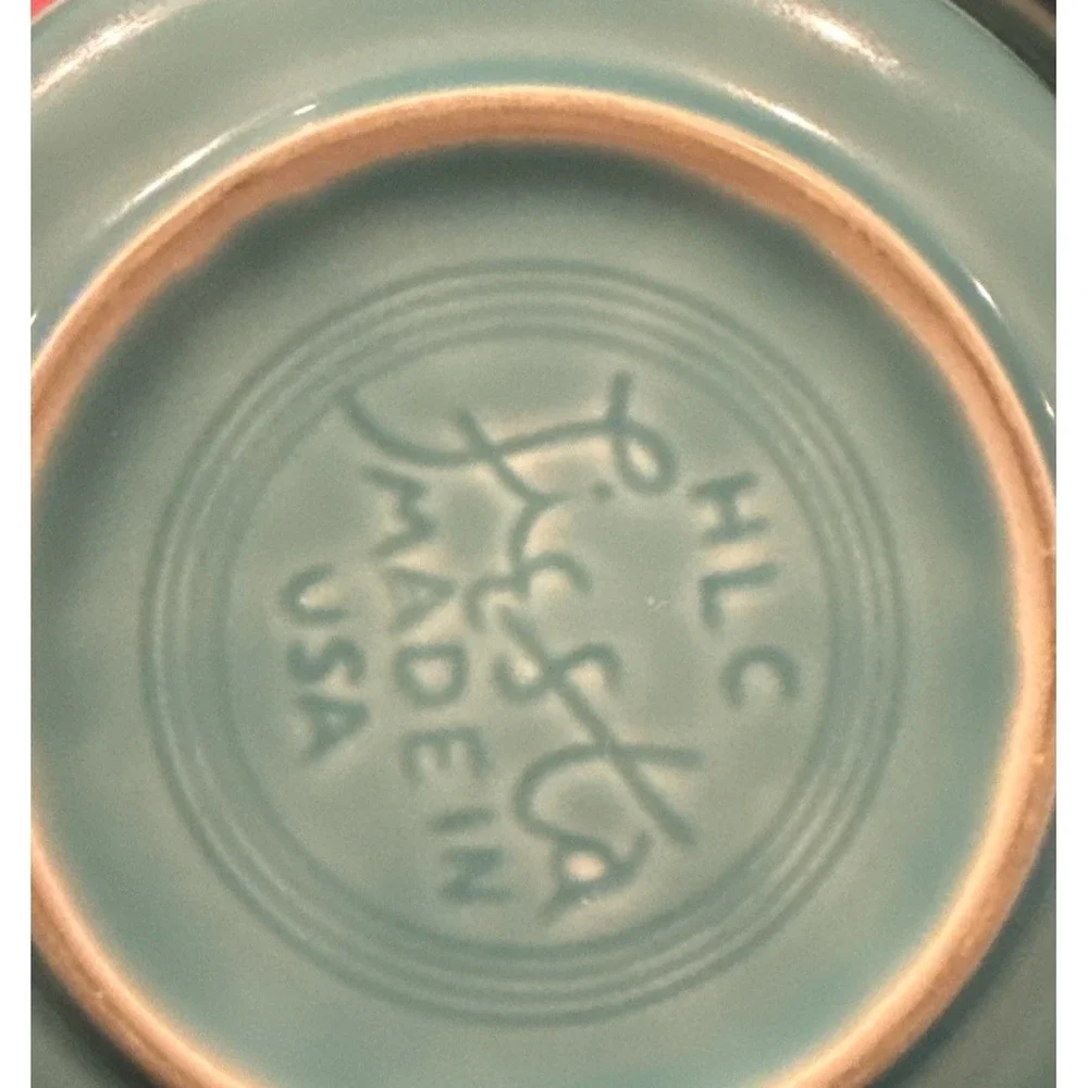 Fiestaware Turquoise Cereal‎ Soup Bowls Bowl Fiesta 7 Inch USA HLC Set Of 4